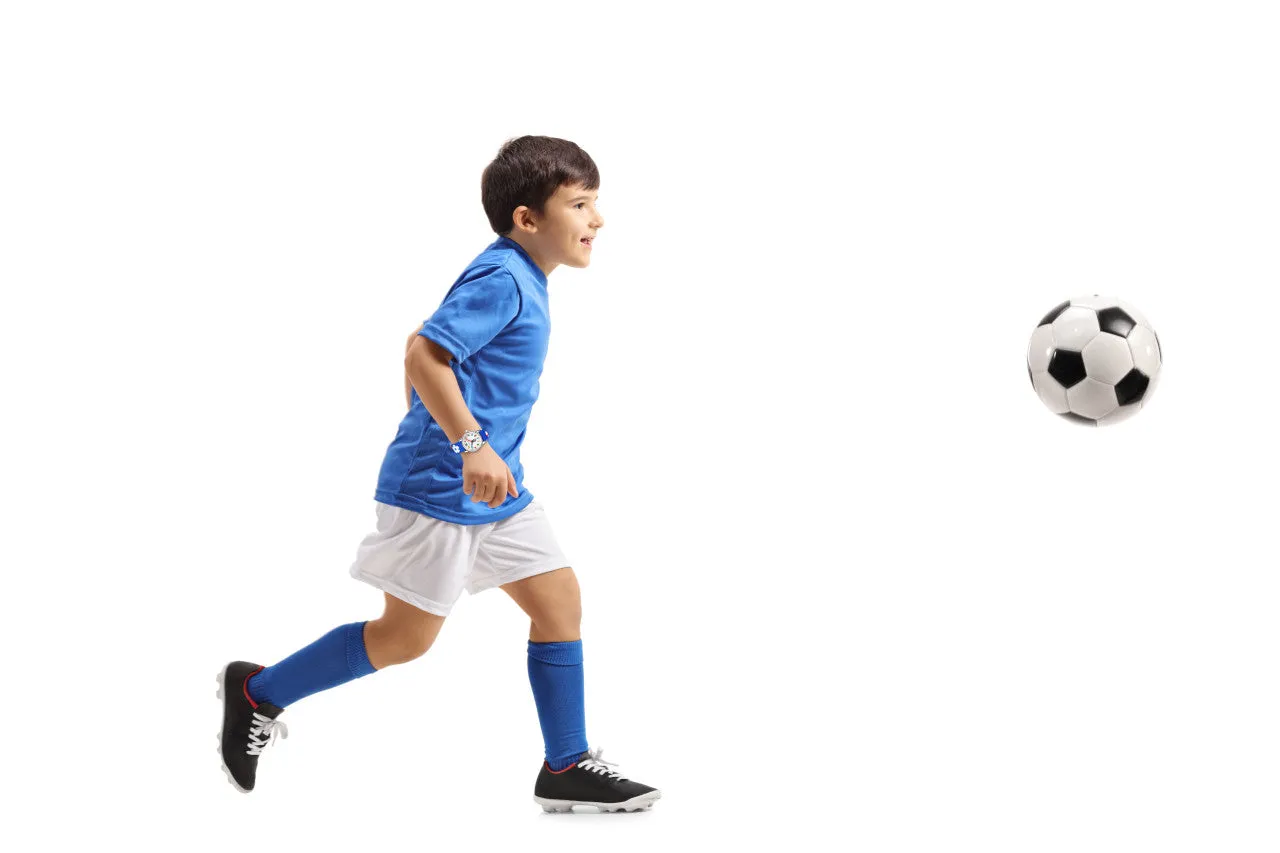 Boys Analog Watch - Black Soccer