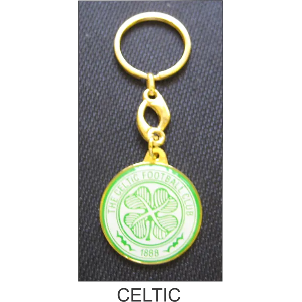Celtic c Metal Key Chain