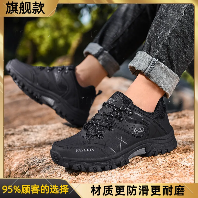 INSTOCK- Men's hiking shoes for autumn and winter outdoor sports