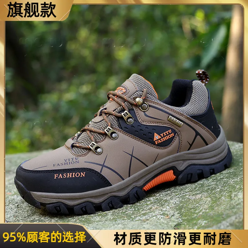 INSTOCK- Men's hiking shoes for autumn and winter outdoor sports