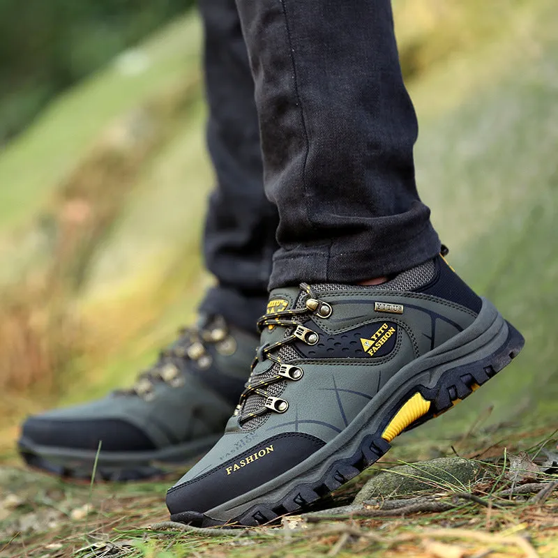INSTOCK- Men's hiking shoes for autumn and winter outdoor sports