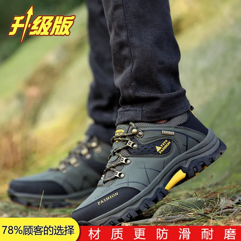 INSTOCK- Men's hiking shoes for autumn and winter outdoor sports
