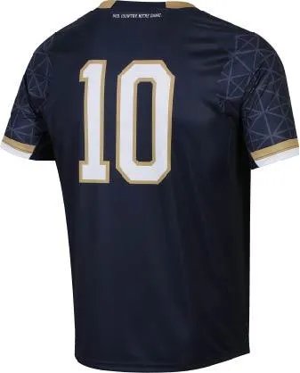 Notre Dame Fighting Irish Under Armour Midnight Navy HeatGear #10 Soccer Jersey