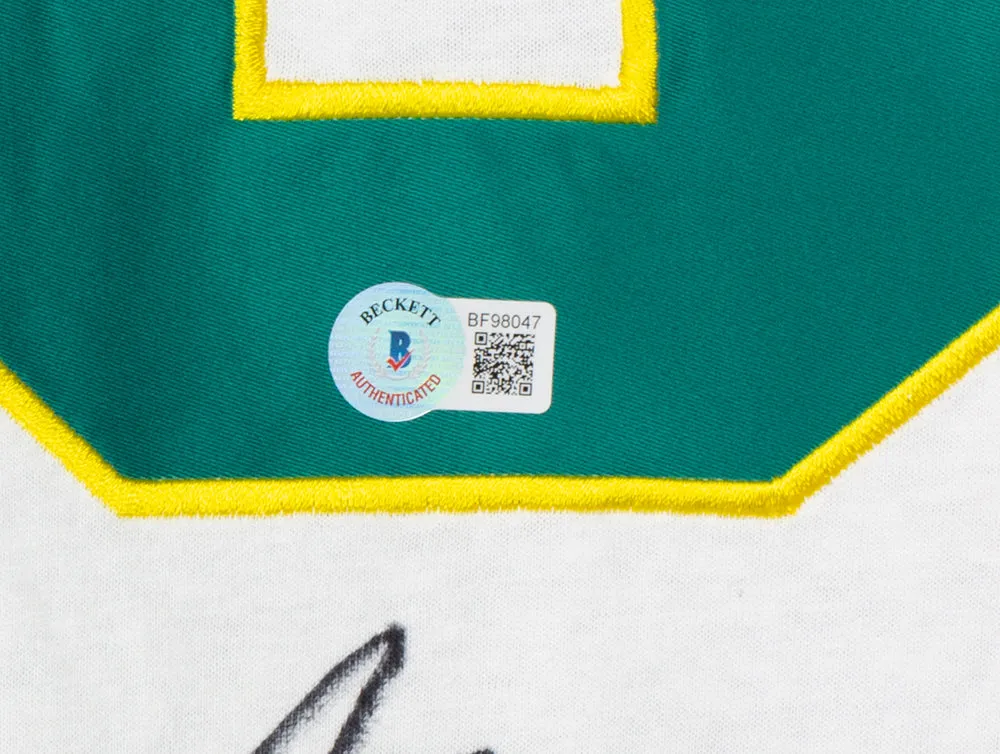 Pele Signed White New York Cosmos Soccer Jersey BAS