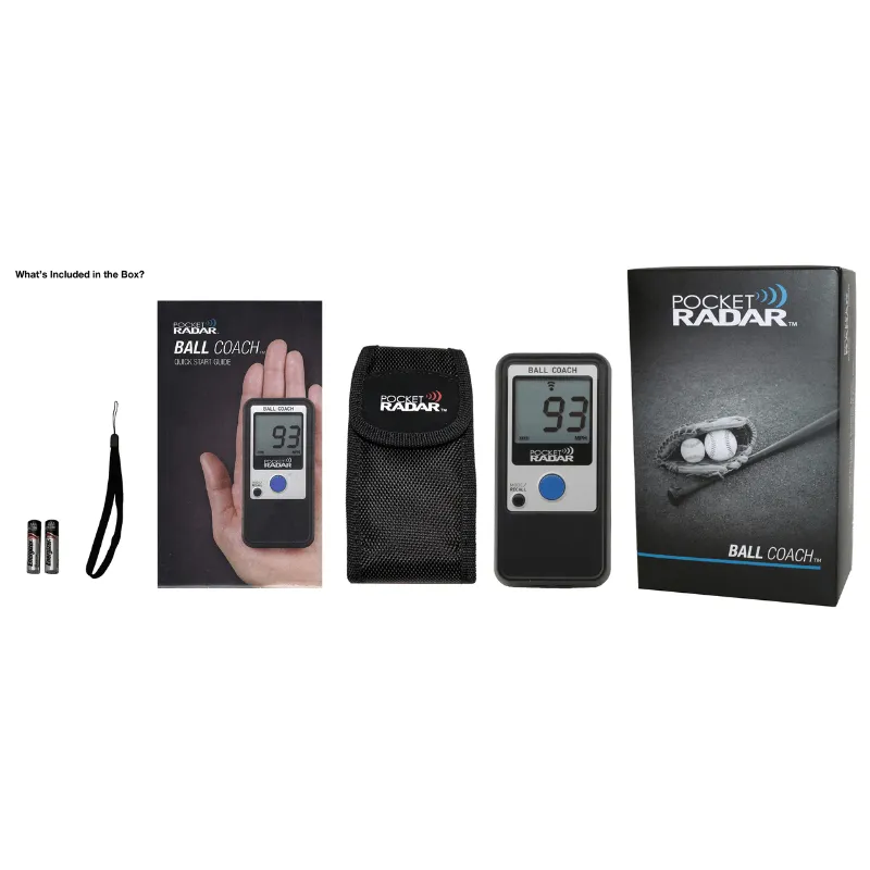 Pocket Radar Ball Coach